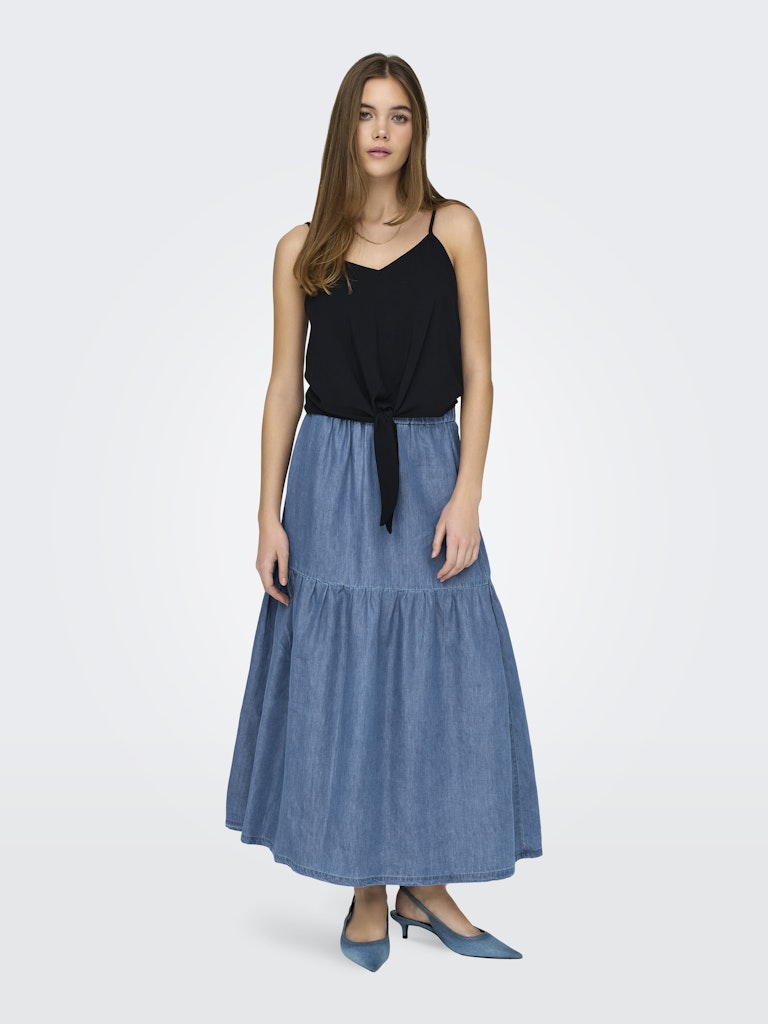 CARPIA BEA LONG SKIRT DENIM