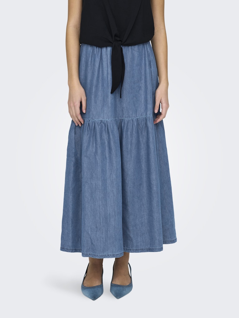 CARPIA BEA LONG SKIRT DENIM