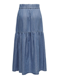 CARPIA BEA LONG SKIRT DENIM