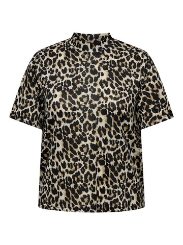 CARLEONESS - Leopardbluse