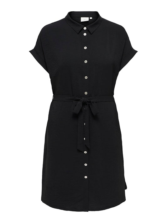 CarMetta - Gennemknappet Kjole - Noos