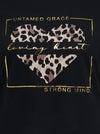 CarNiko - T-Shirt Med Print - Sort