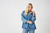 CARGRACE 3/4 DENIMSKJORTE TAI NOOS