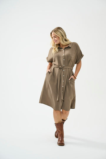 CarMetta - Kortærmet Kjole - Noos