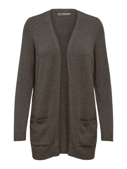 CARESLY L/S ÅPEN CARDIGAN KNT NOOS