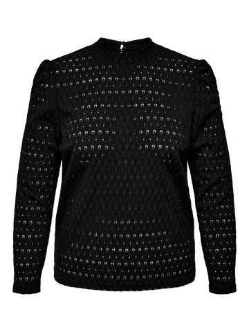 ONCROSALINE L/S PUFF TOP JRS - i butikk live!