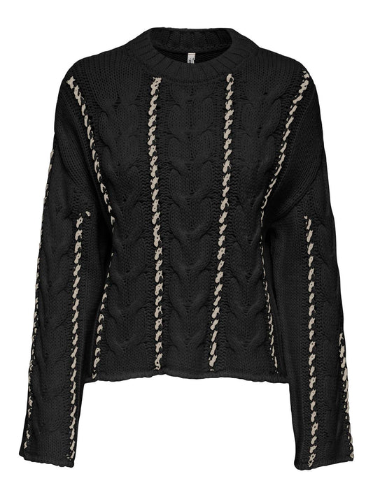 Cartessa - Kabel Strik Bluse