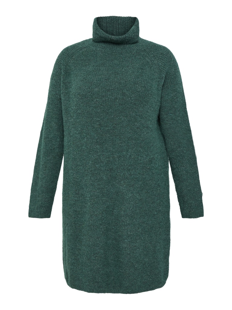 PCELLEN LS HIGH NECK KNIT DRESS