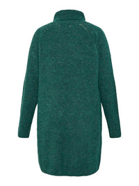 PCELLEN LS HIGH NECK KNIT DRESS