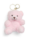 PcTeddy - Rosa Bamse Nøkkelring