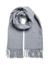 PcKial - Langt Tørklæde - Light Grey Melange - Noos