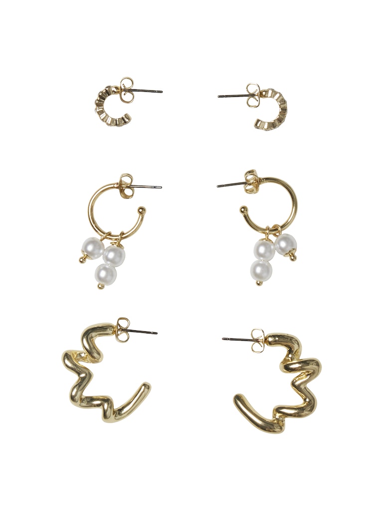 PCNILLENA 3-PACK EARRINGS