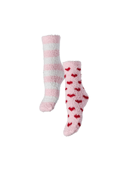 PCJOY - Fluffy Bløde Julesokker 2 Pak