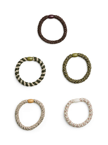 PCJASMINA HÅRSTRIKK 5-PAKK D2D