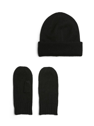 PcNynne - Vanter /  Hue Sæt - Sort