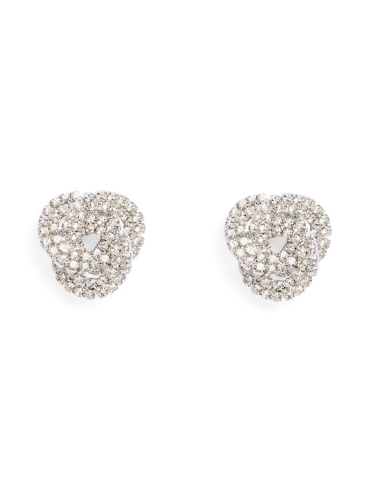 PCRINE - Sølv Øreringe med Rhinsten