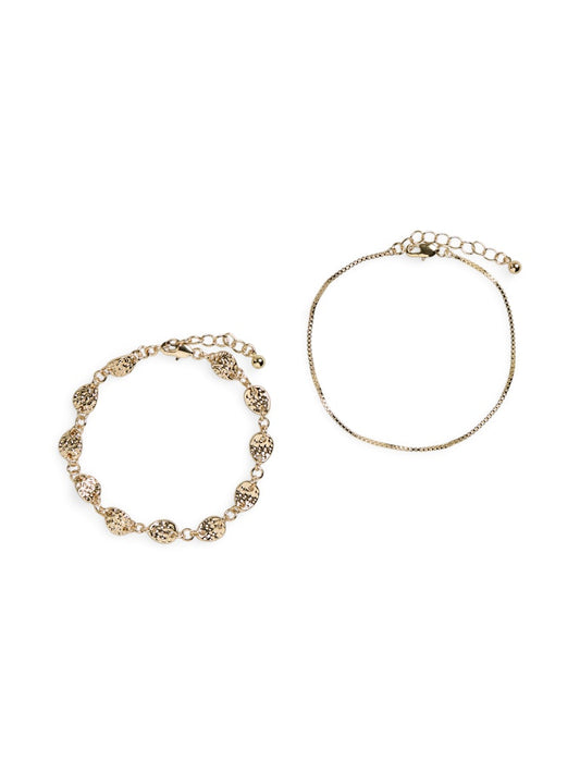 FPRanda - Armbånd 2-pakning Gullbelagt