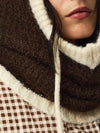 PcNambi - Balaclava - Brun/Offwhite