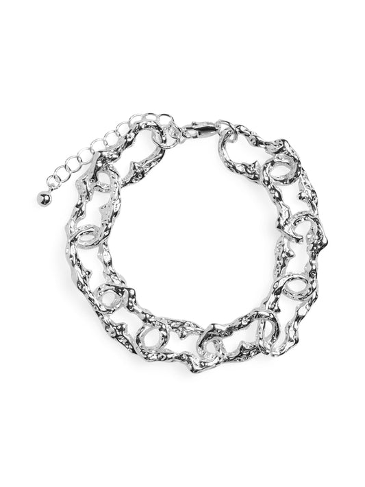 PcMelisa - Sølvbelagt Armbånd