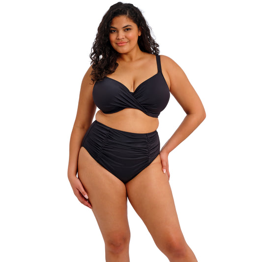 ELOMI - BIKINI TRUSSE MED RYNKEEFFEKT