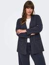 CarElly Alya - Blå Blazer med Glimmer