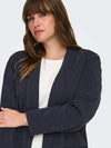 CarElly Alya - Blå Blazer med Glimmer