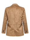 CarTulip - Blazer i Ruskind Look
