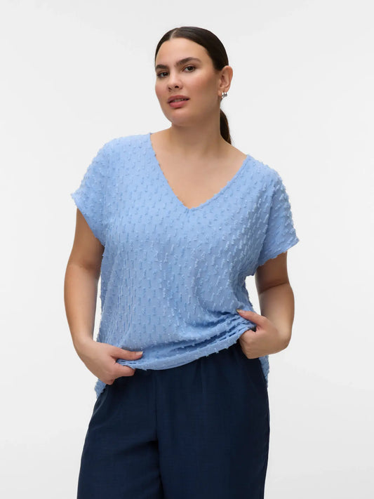 VmcVania - Bluse med V-hals