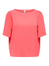 CarJosee Metta - Bluse med Glimmer