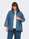 CARGRACE 3/4 DENIMSKJORTE TAI NOOS