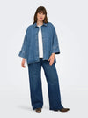 CARGRACE 3/4 DENIMSKJORTE TAI NOOS