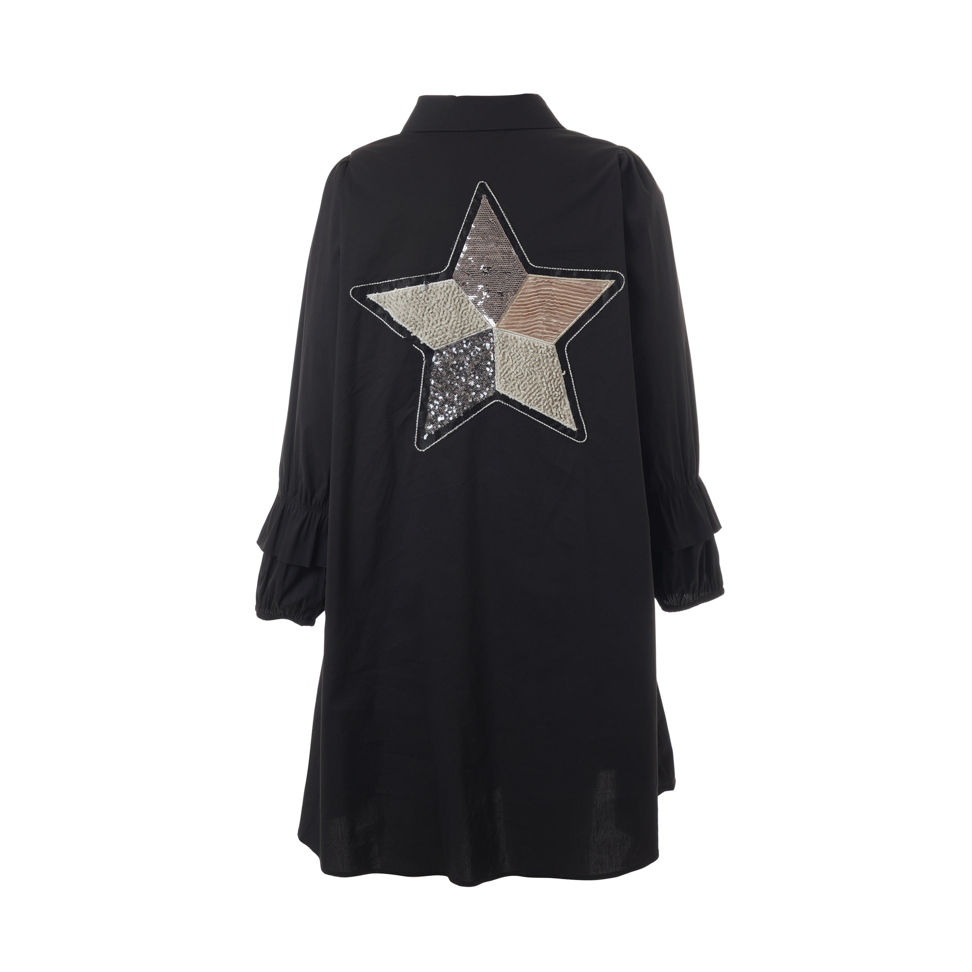 StGunette Shirtdress Star on the back