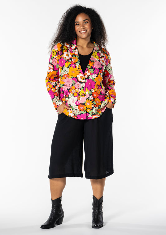 StKamila - Blomstret Blazer