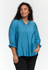 StFeodora S261855 - Bluse med smock-elastikk FJ