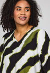 StBerit - Bluse med V-hals