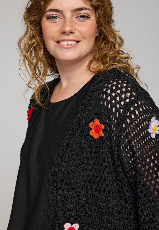 StAmaya - Hæklet Cardigan FJ