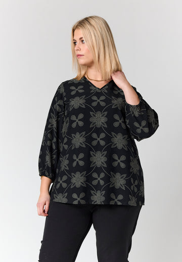 StEmmy - Bluse med Blomsterprint