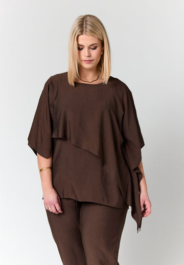 StAthena - Asymmetrisk Bluse