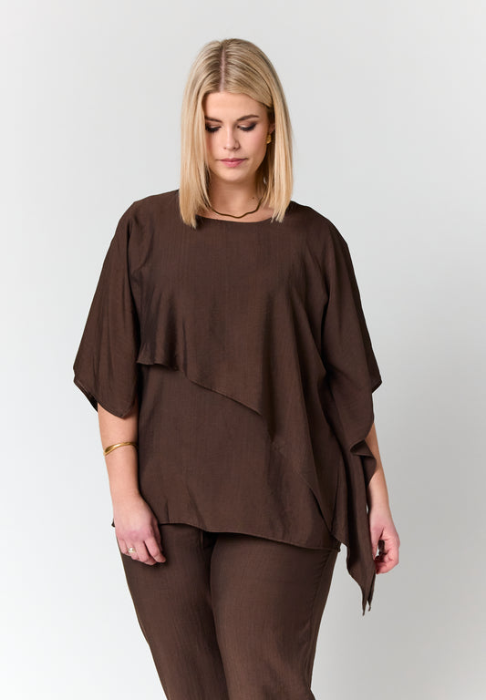 StAthena - Asymmetrisk Bluse