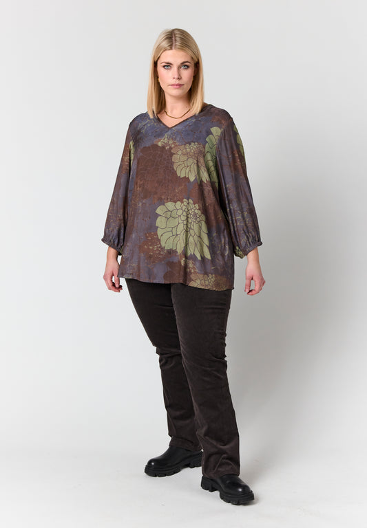 StEmmy - Bluse med Blomsterprint