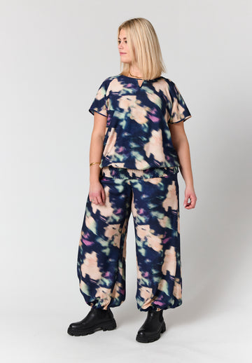StCamilla - Kortærmet Bluse med Print