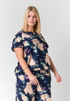 StCamilla - Kortærmet Bluse med Print