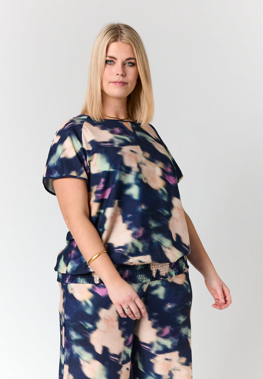 StCamilla - Kortærmet Bluse med Print