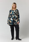 StBerit - Bluse med Print