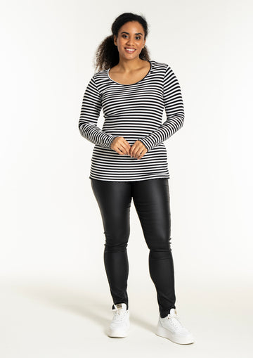 SgRib - Stripet Bluse - NOOS