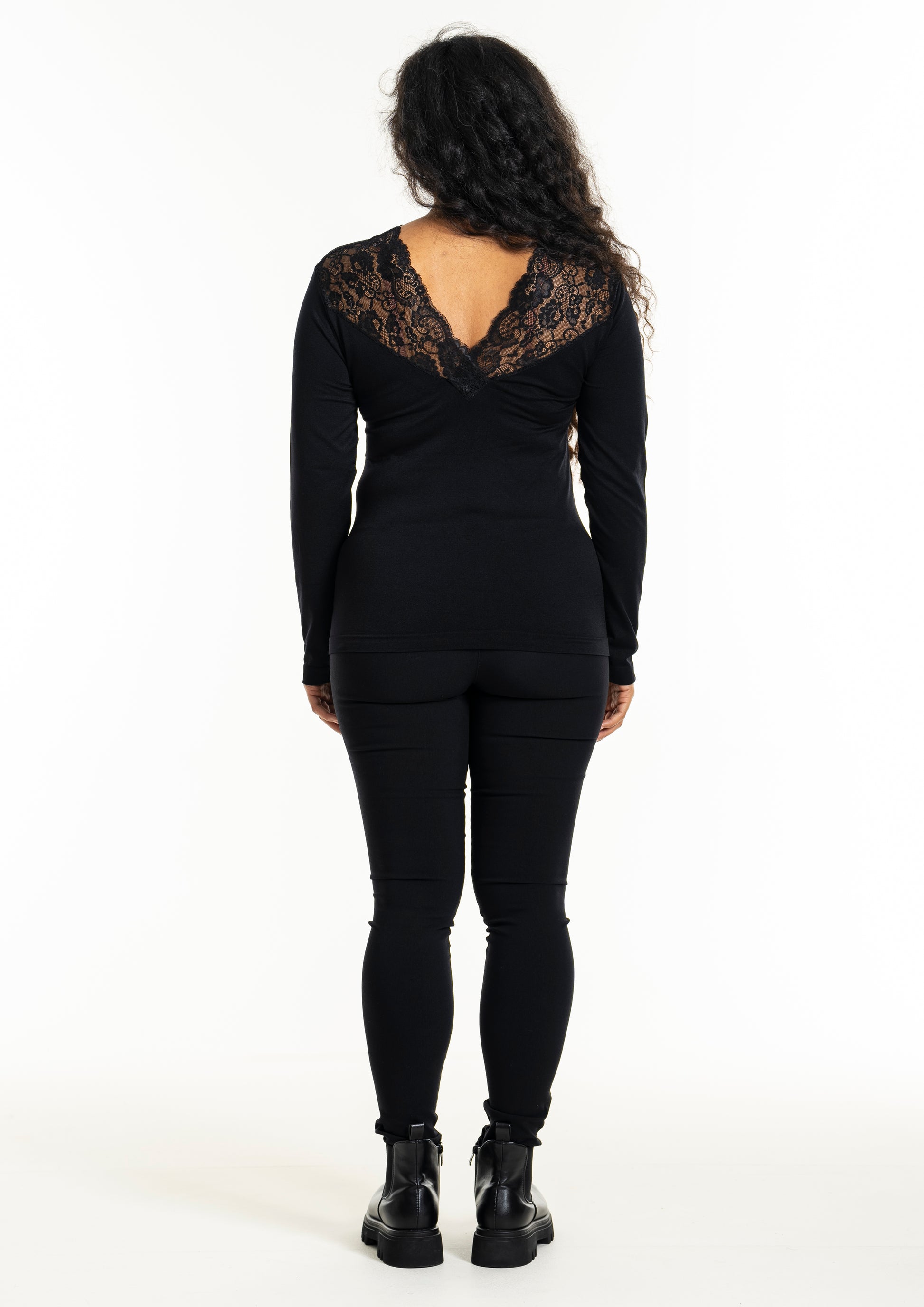 SgNew York - Seamless LS With Lace