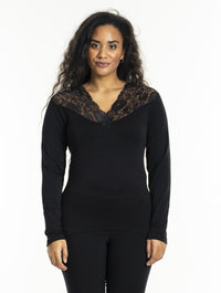 SgNew York - Seamless LS With Lace