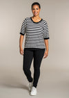 SgHelsinki - Stribet T-shirt - Noos
