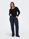 CARLONNY LS O-HALS TOP JRS
