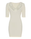 TsBelen Rib - Lang Rib Top med Blonde